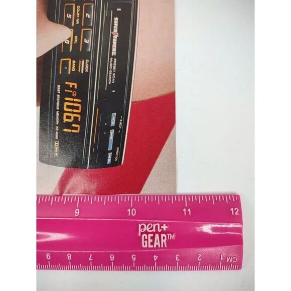 Pioneer Stereo System American Flag 1988 Vintage Print Ad 8 x 10.75 inches - Picture 7 of 7